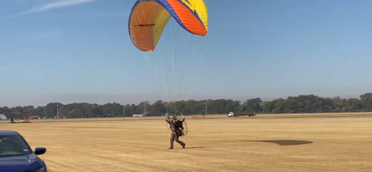 Paramotor Arkansas Flight School is training students from Run Into The Sky nonprofit