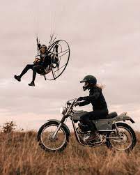 Are paramotors safer than motorcycles?